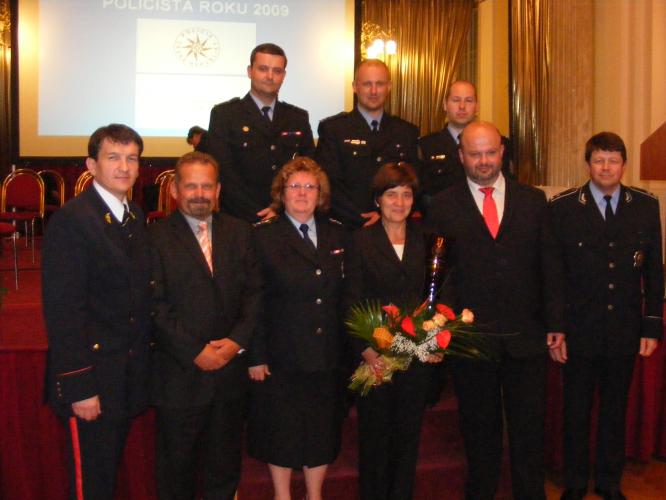 Policista roku 2010_vítězové a jejich nadřízení
