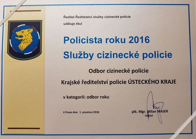 Policista roku SCP