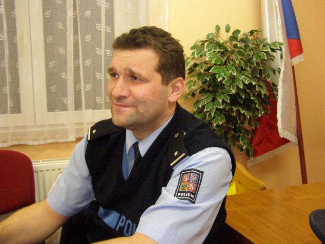 Policista z OOP Svitavy