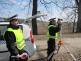 Policisté provádějící dohled
