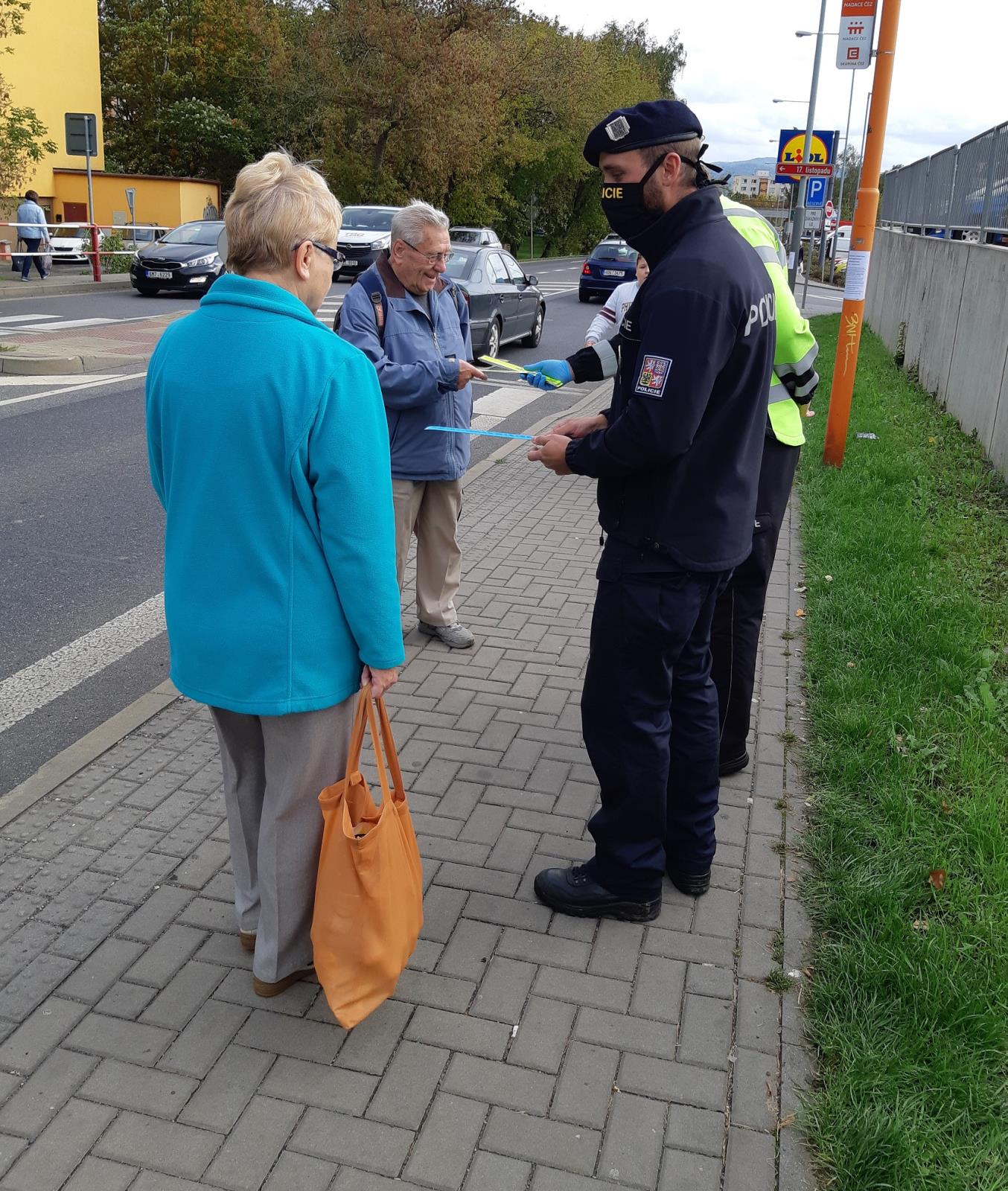 Policisté se zaměřili na chodce
