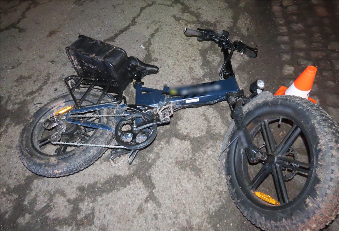 Poškozené elektrokolo