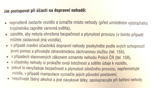 Postup při DN do článku