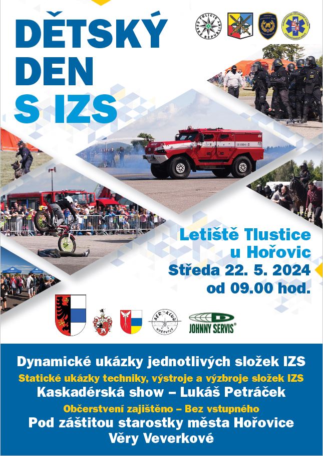 Pozvánka na Dětský den s&nbsp;IZS