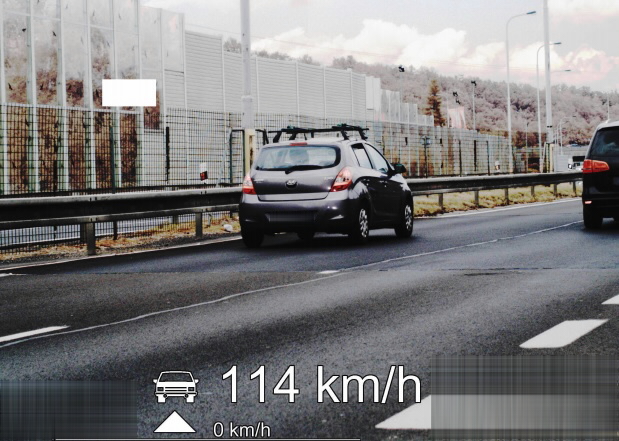 Překročení rychlosti Hyundai