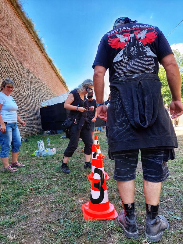 Preventivní akce při festivalu Brutal Assault 2022 v Jaroměři-Josefově 10.8.2022