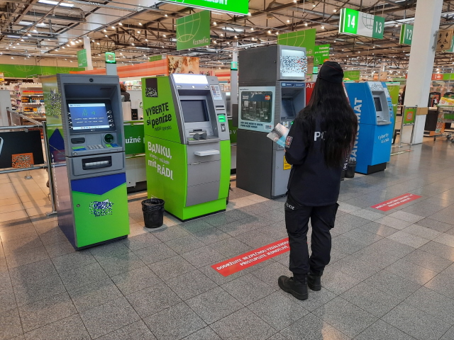 Preventivní akce "kyberkampaň" bankomaty