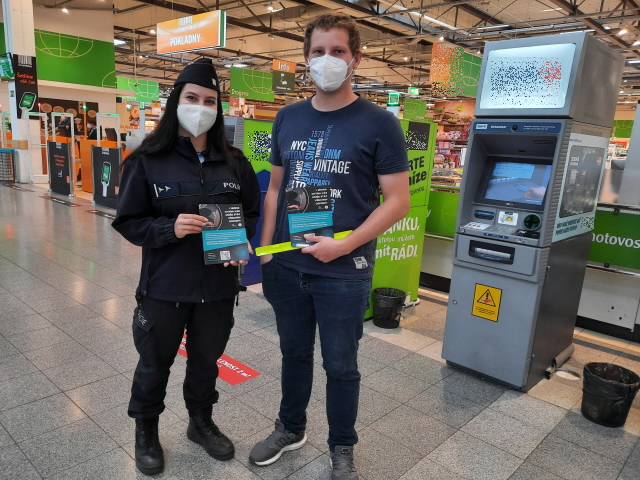 Preventivní akce "kyberkampaň" bankomaty