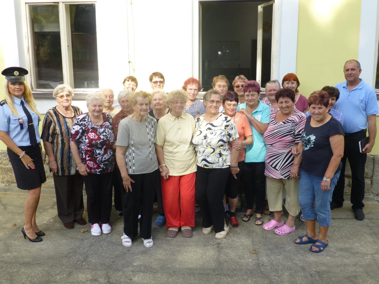 Preventivní beseda pro seniorky
