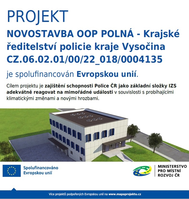 Projekt novostavba OOP Polná