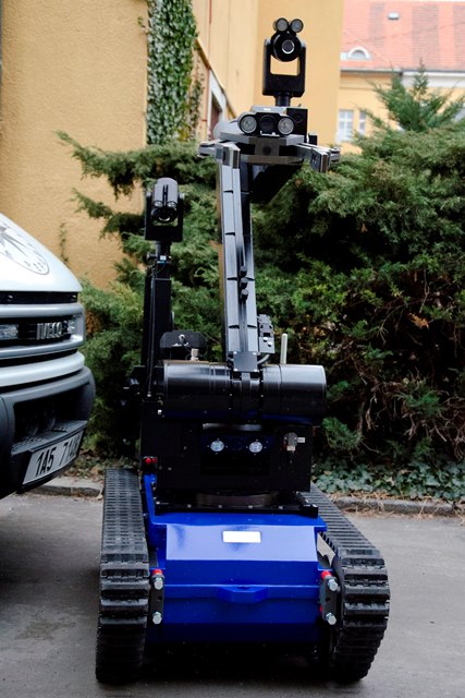 Pyrotechnický robot tEODor07