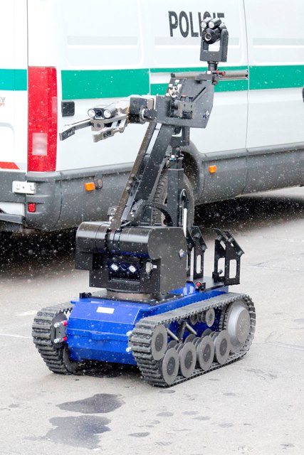 Pyrotechnický robot tEODor14
