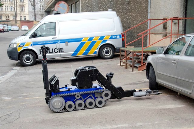 Pyrotechnický robot tEODor20
