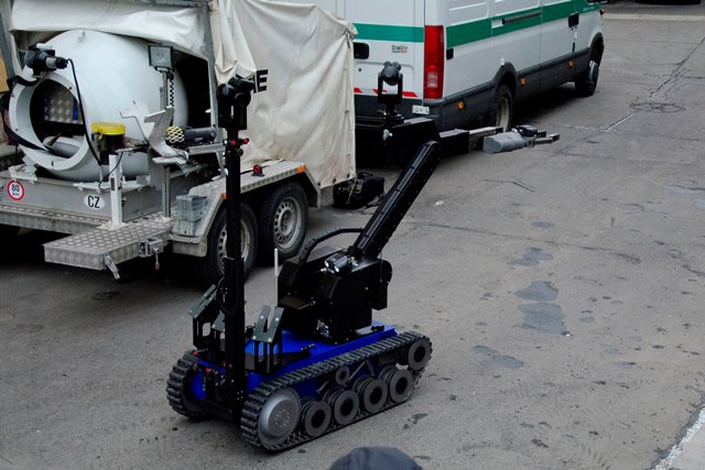 Pyrotechnický robot tEODor40