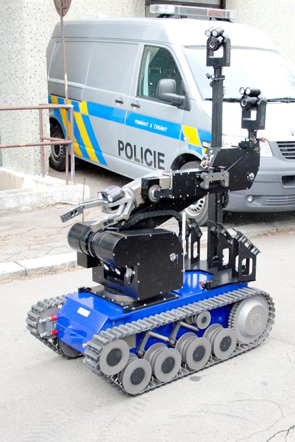 Pyrotechnický robot tEODor57