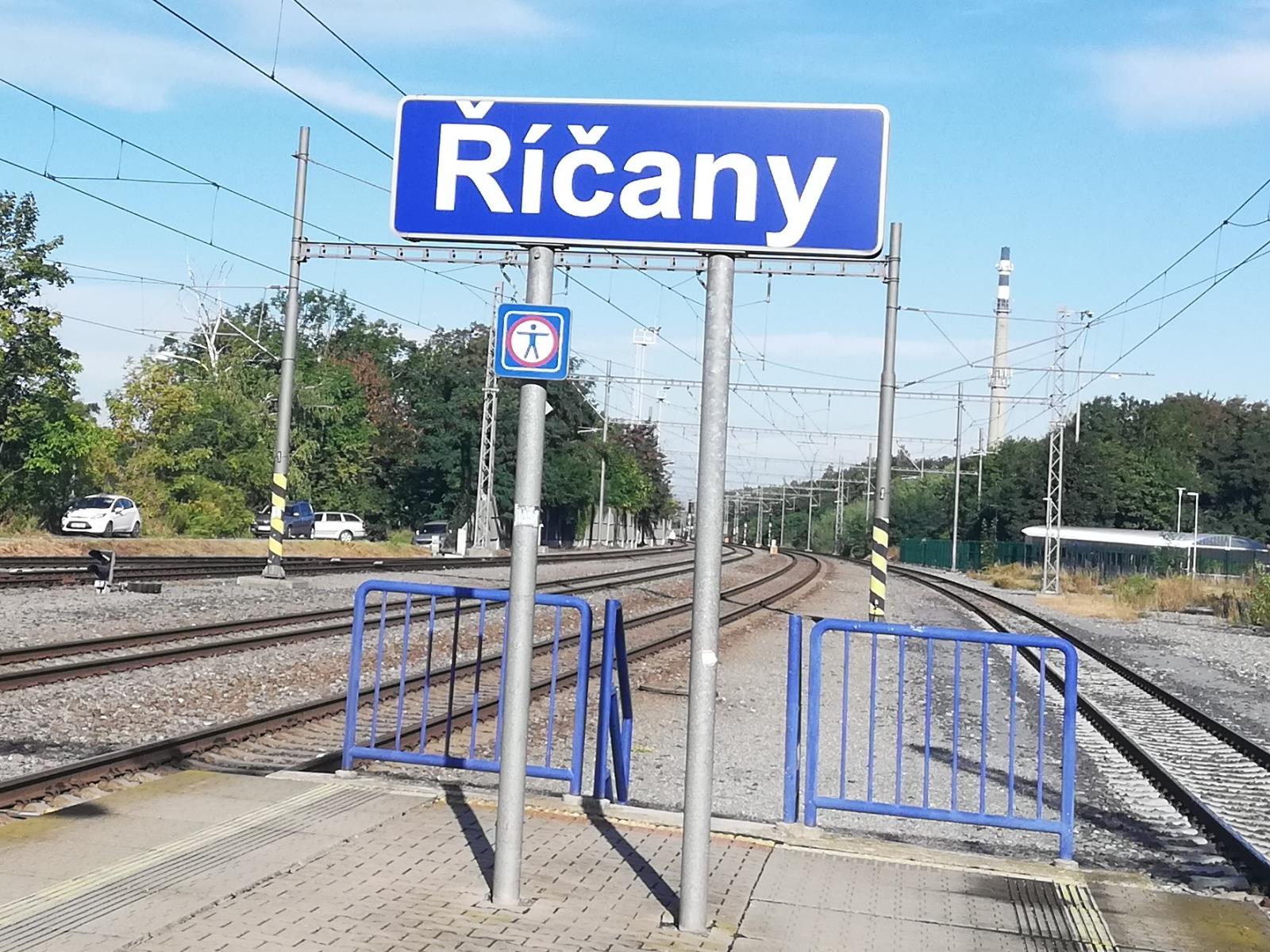 Říčany železnice