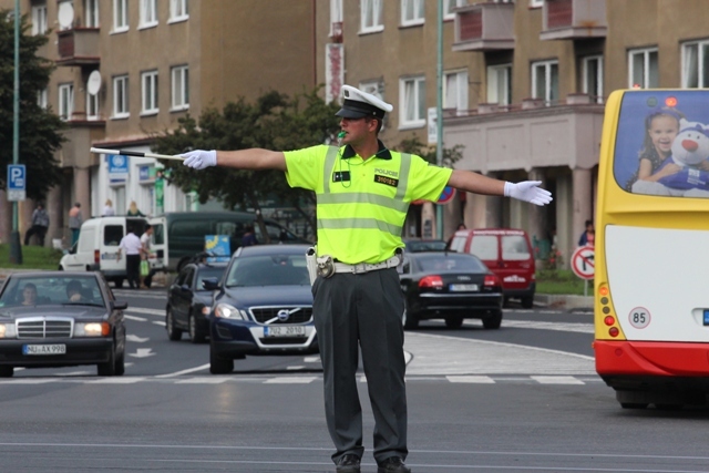 Řízení provozu na křižovatce