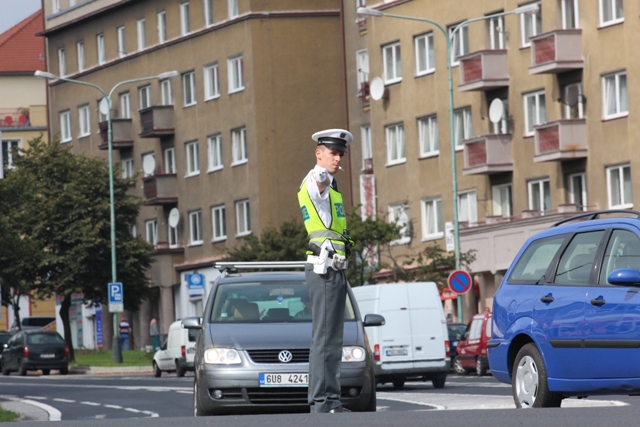Řízení provozu na křižovatce