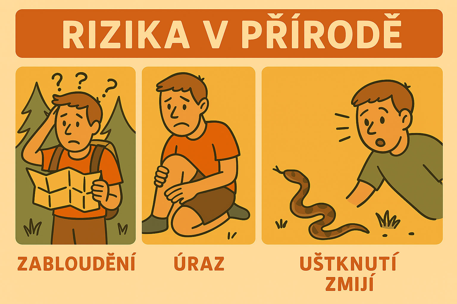 Rizika v přírodě