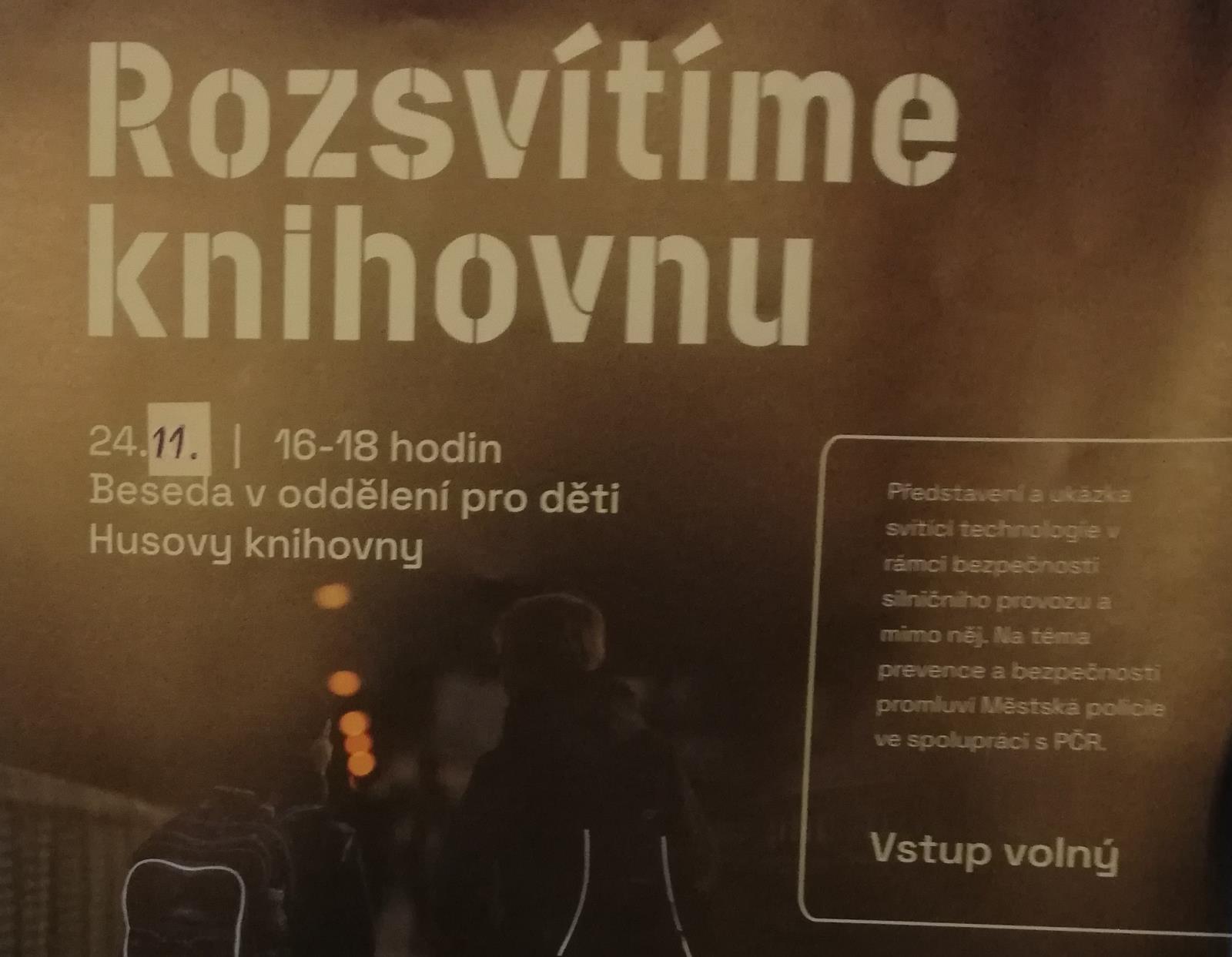 Rozsvícená knihovna