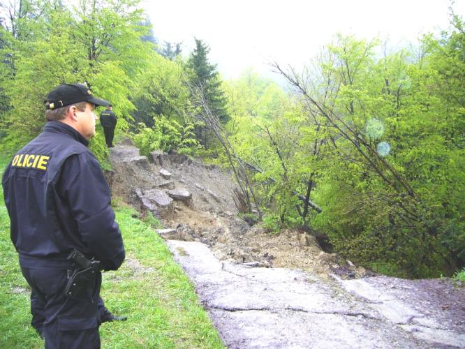 Sesuv půdy Bukovec/Hrčava