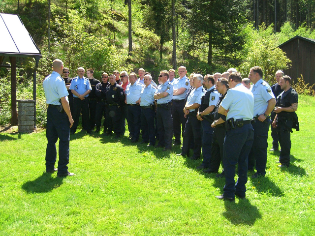 Školení cizinecké policie v Německu