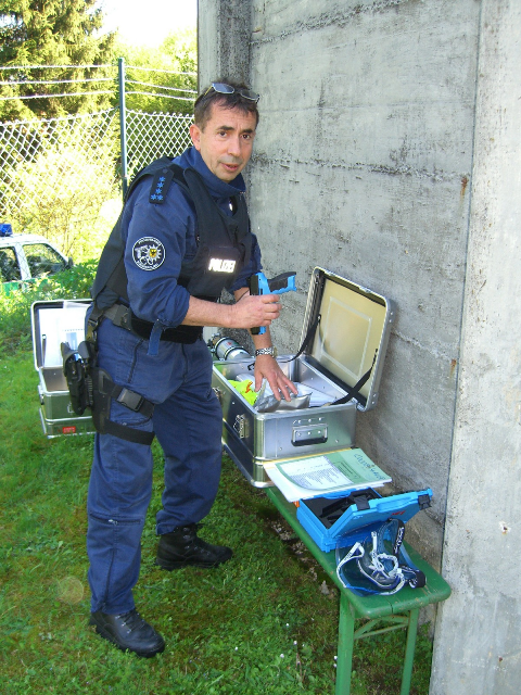 Školení cizinecké policie v Německu