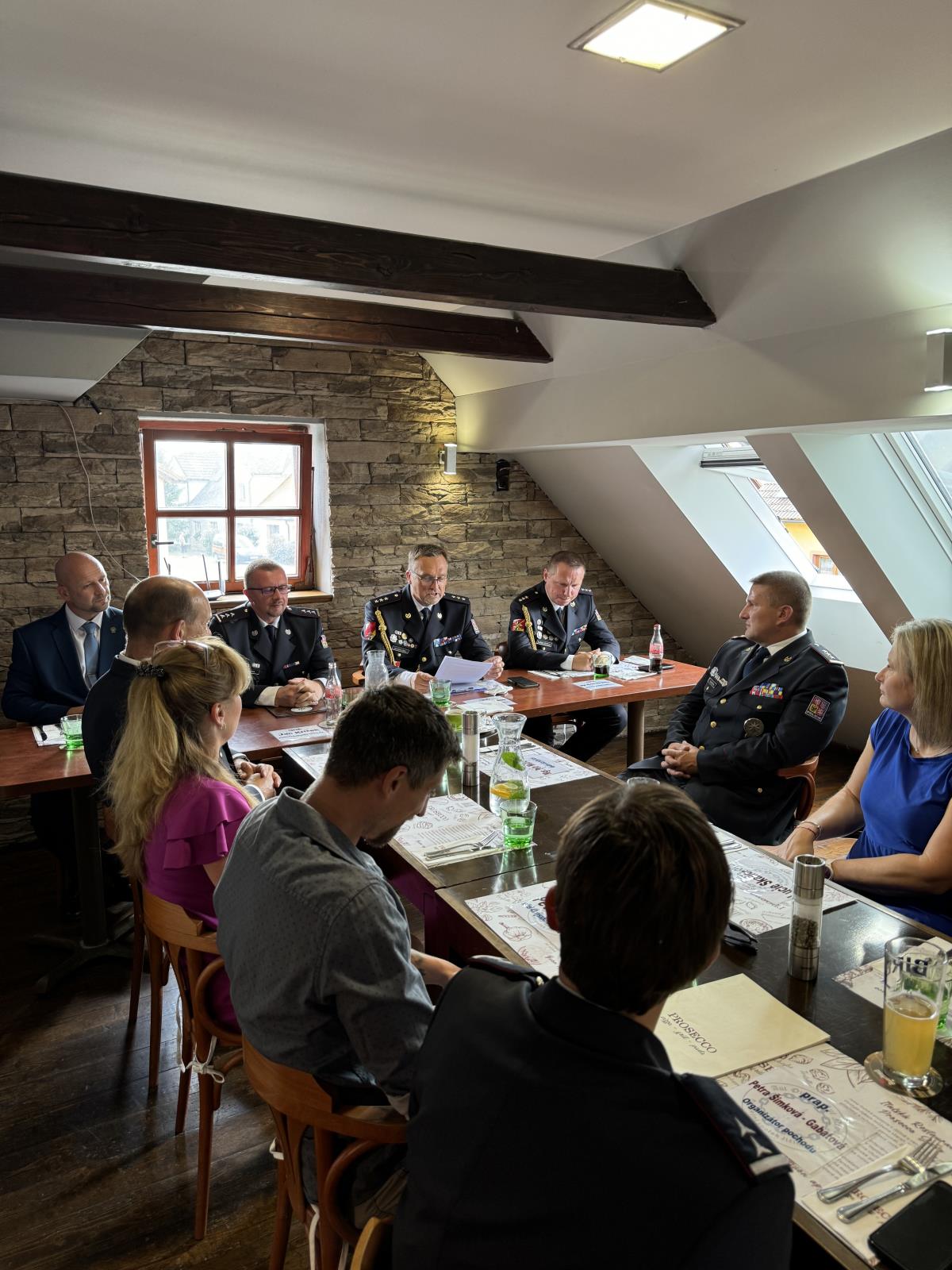 Slavnostní akt - policejní pochod
