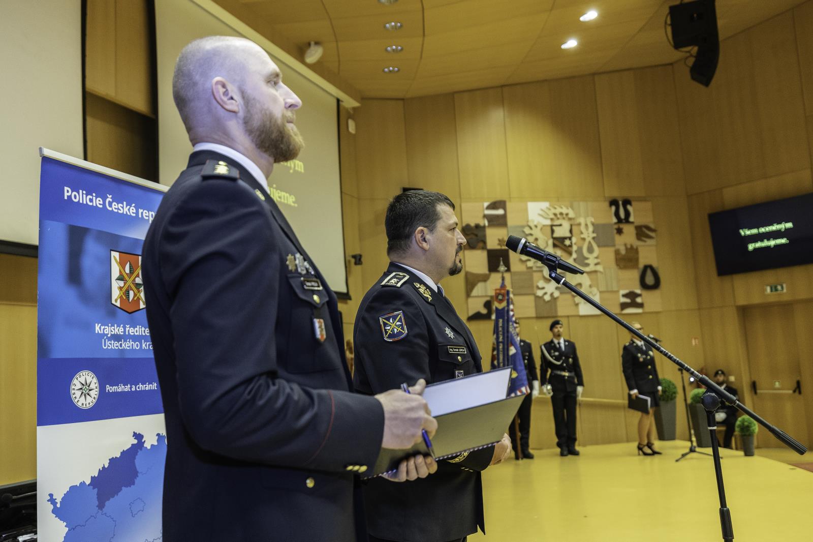 Slavnostní ocenění policistů