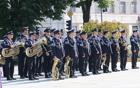 Slavnostní sliba a ocenění policistů