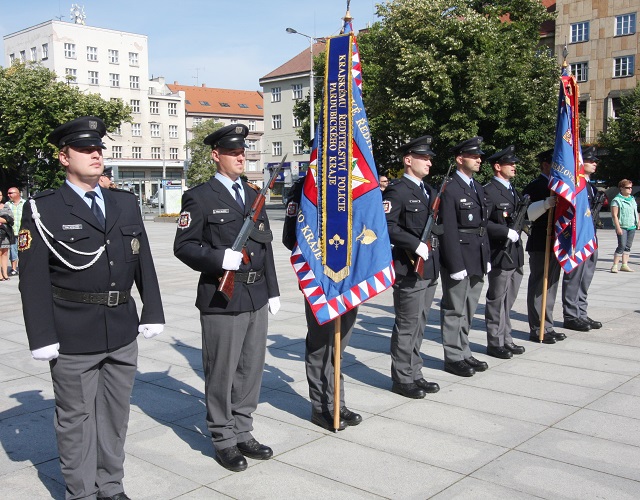 Slavnostní sliba a ocenění policistů