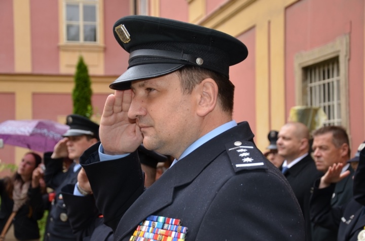 Služební slib v Praze 02