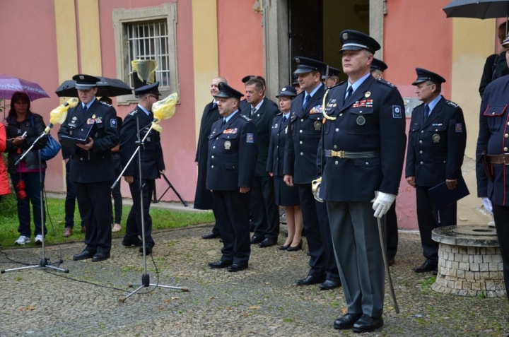 Služební slib v Praze 04