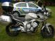 Služební vozidlo a motocykl