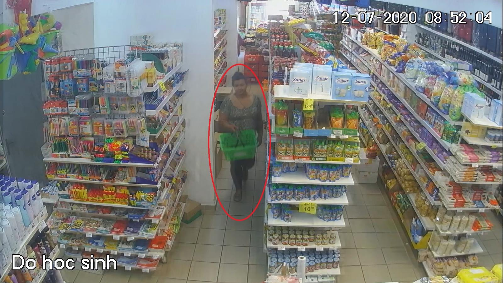 Snímek z kamerového záznamu