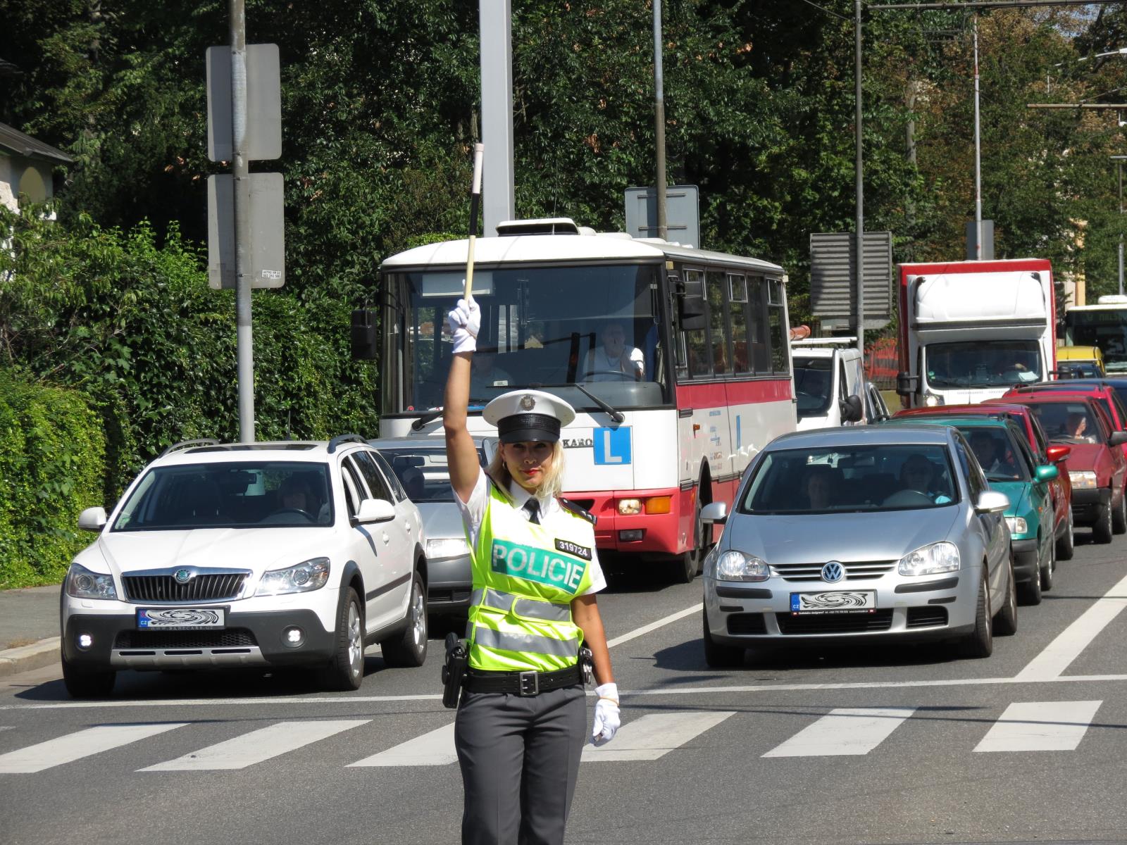 Soutěž dopravních policistů HK