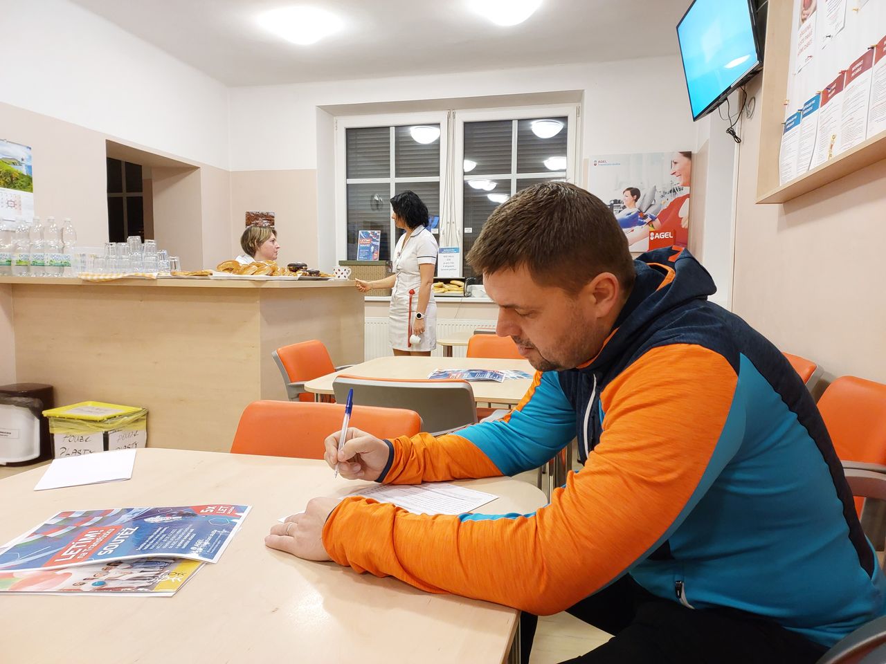 Společné darování krve a plazmy