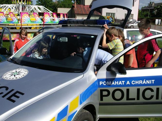 Stanoviště policejního vozidla