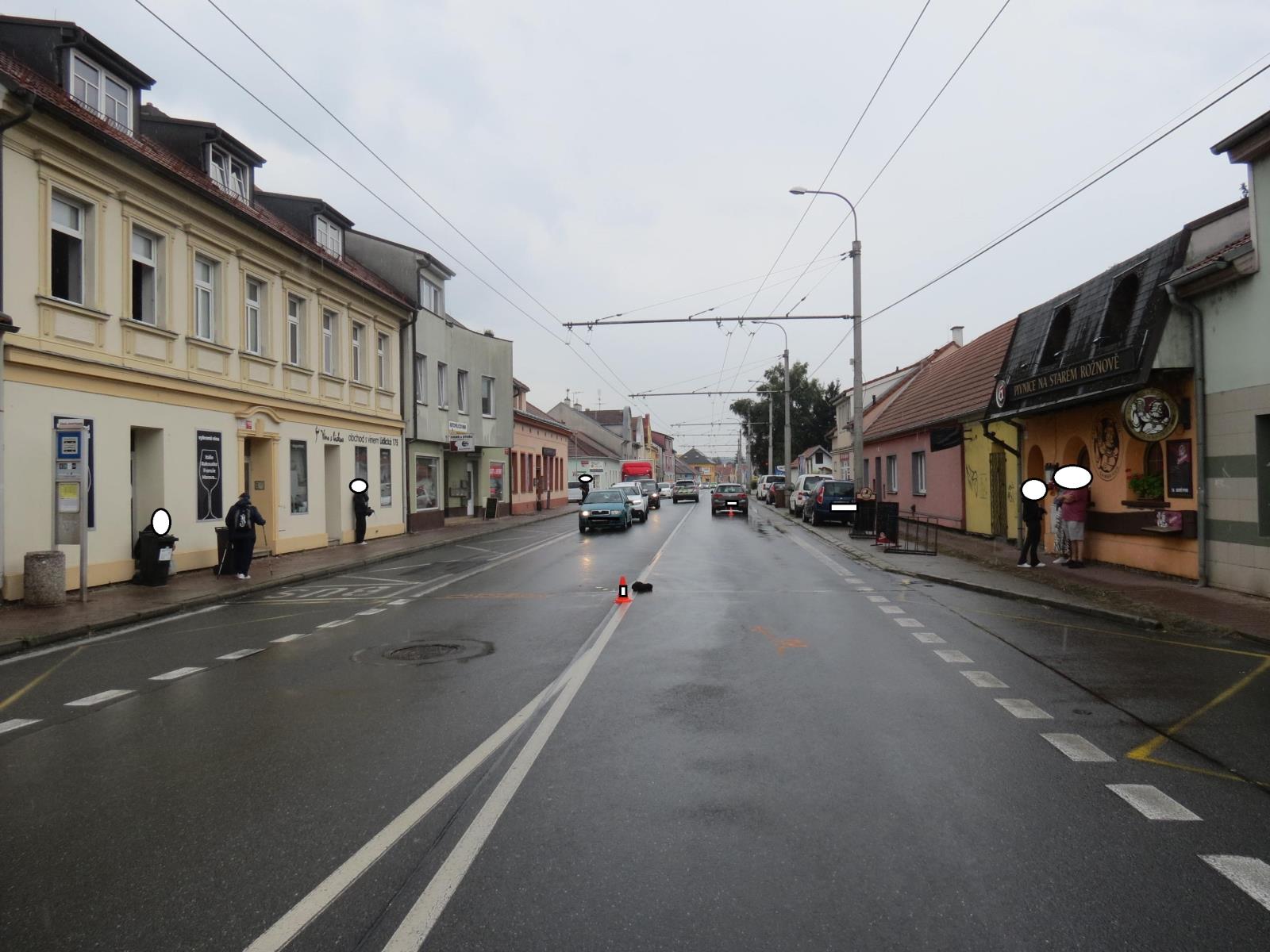 Střet OA s chodcem Lidická třída 2.jpg