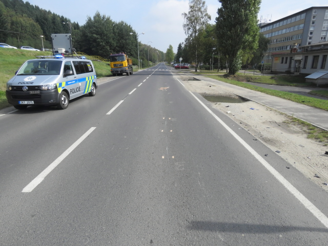 Střet dvou motocyklů