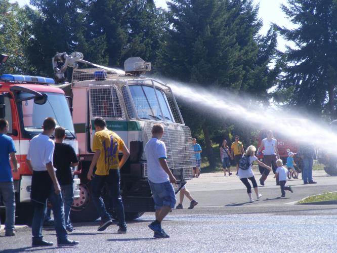 Tatrování ve Zbiroze - policejní tatra