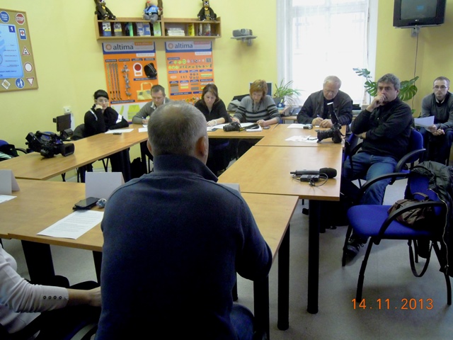 Tisková konference 