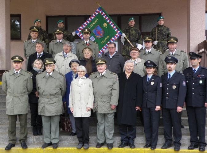 Uctění památky válečných veteránů 9.11. 2012