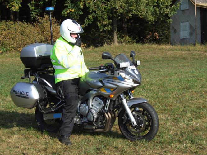 Ukázka policejní techniky