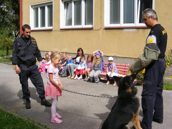 Ukázka práce čtyřnohých ochránců zákona  .jpg