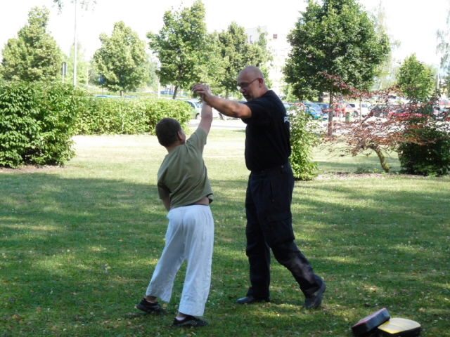 Ukázka sebeobrany 