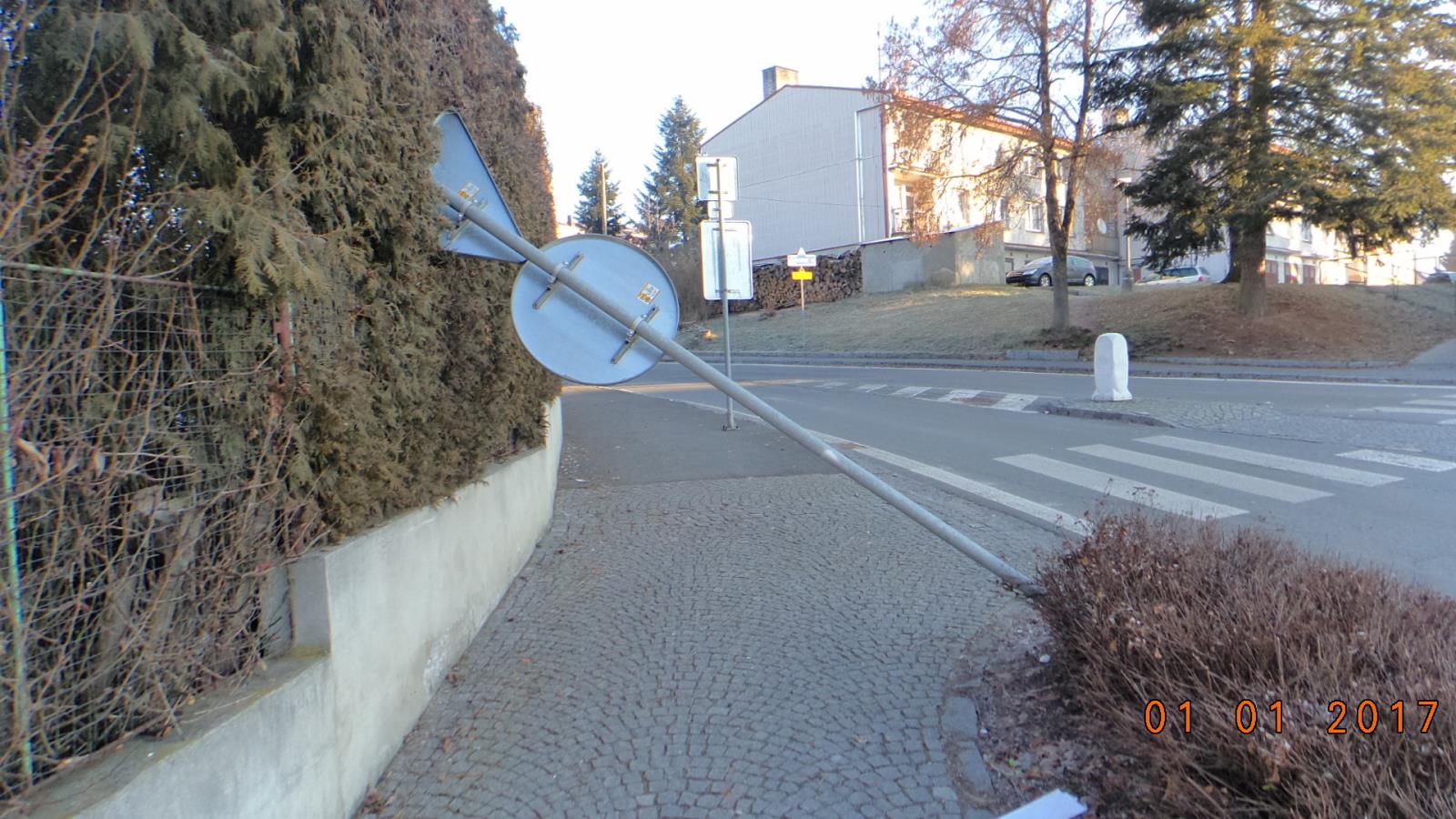 Vandal v Bělé nad Radbuzou