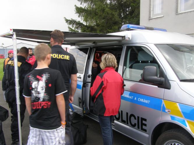 Vozidlo PČR  