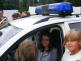 Vozidlo dopravní policie s osádkou 