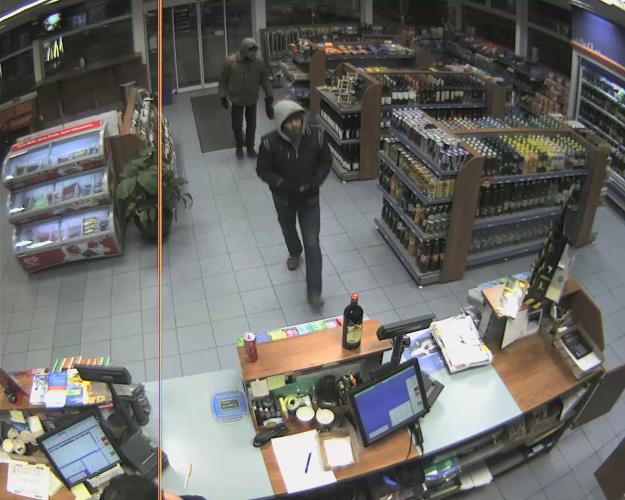 Vstup lupičů na čerpací stanici